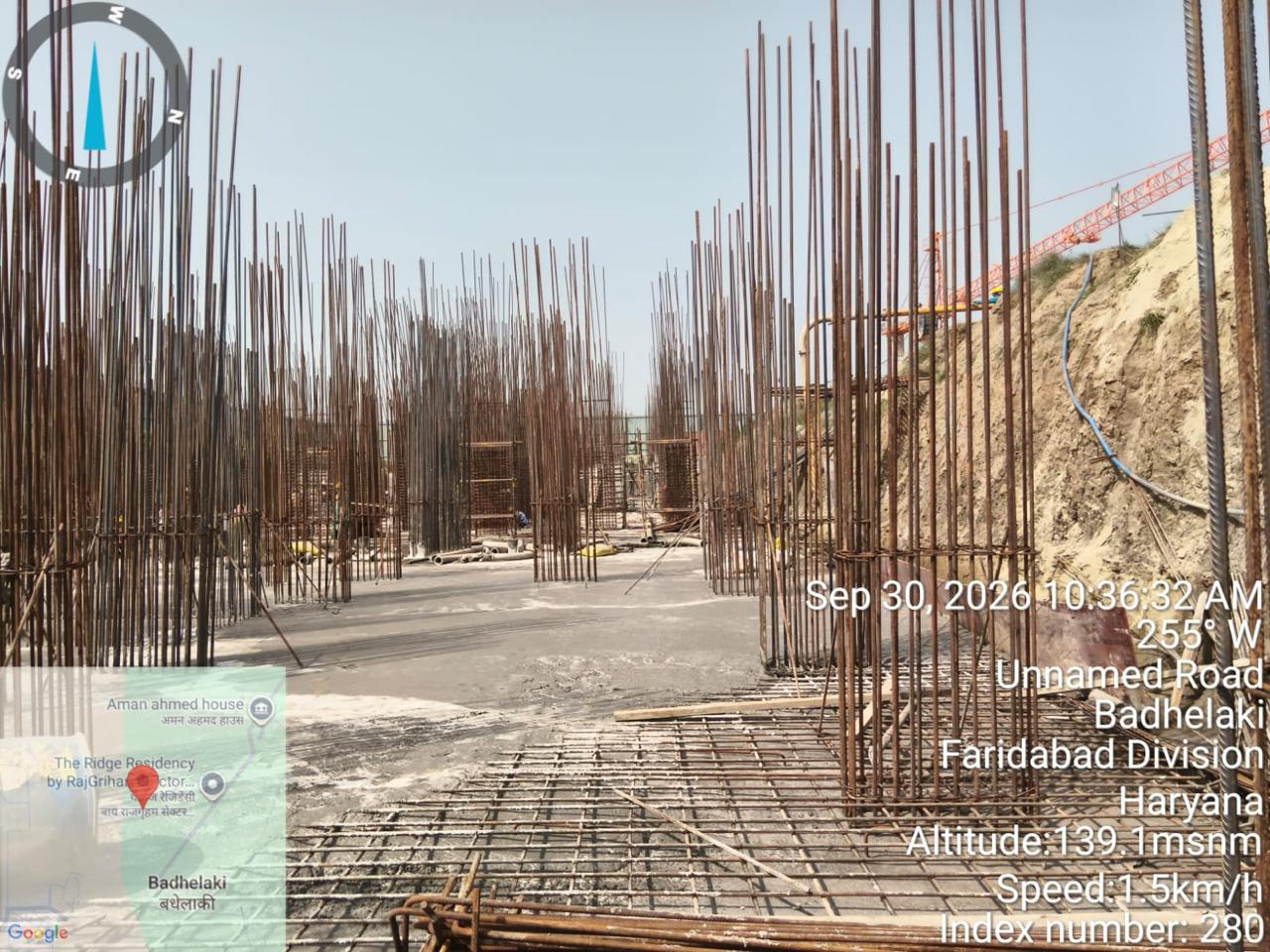 The Ridge Residency Construction