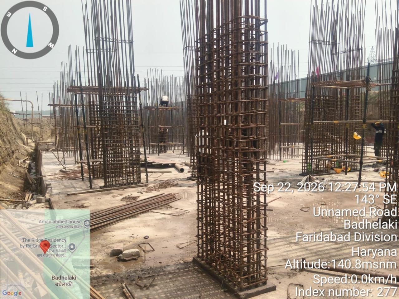 The Ridge Residency Construction