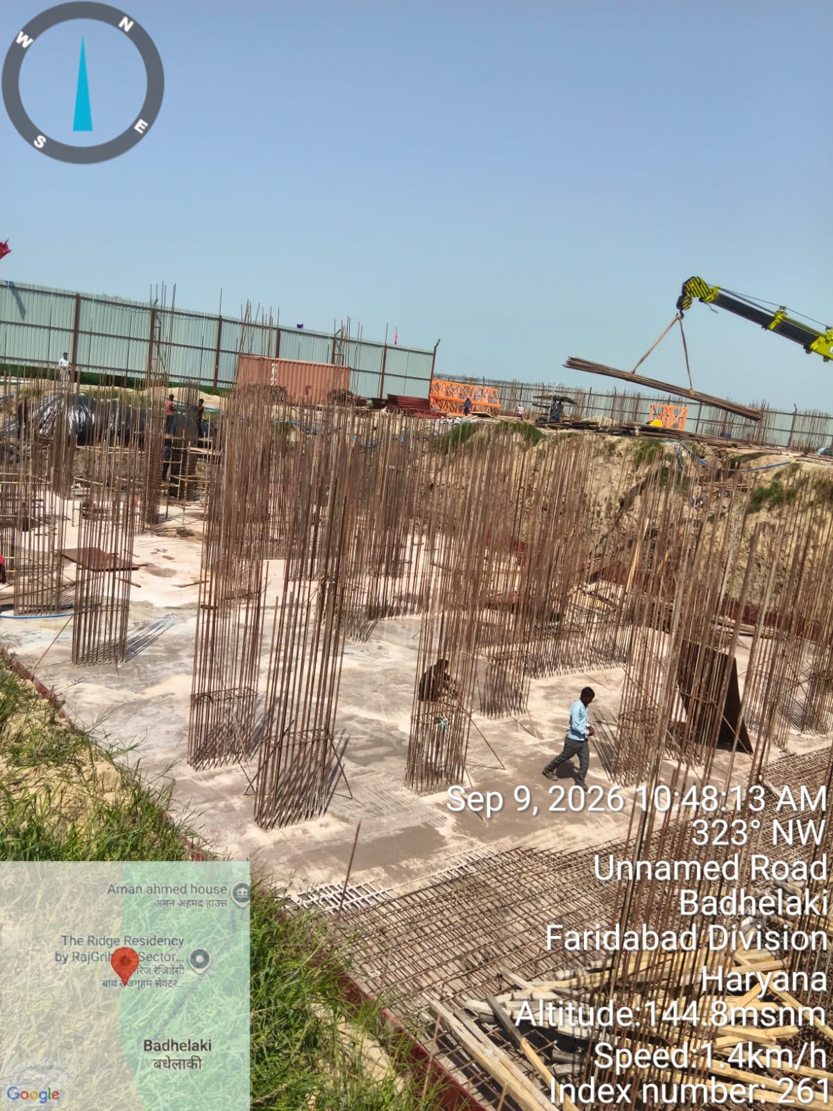 The Ridge Residency Construction
